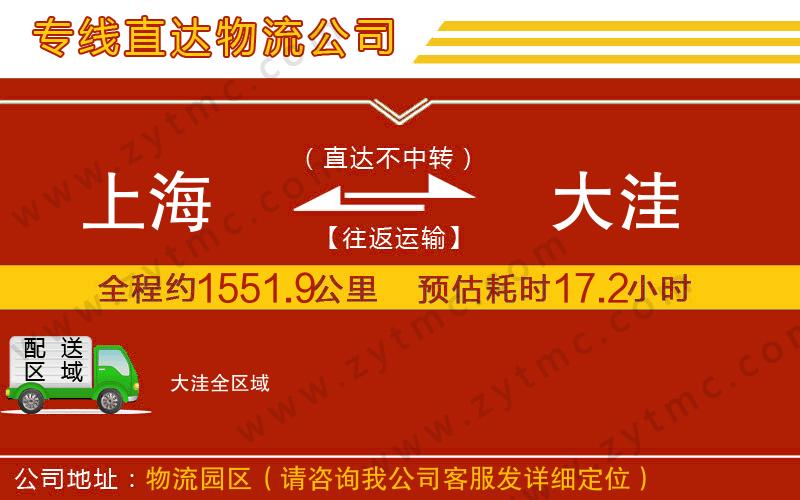 上海到大洼物流專線
